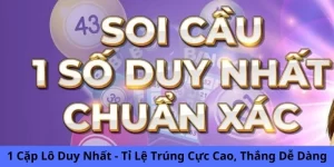 1 cặp lô duy nhất